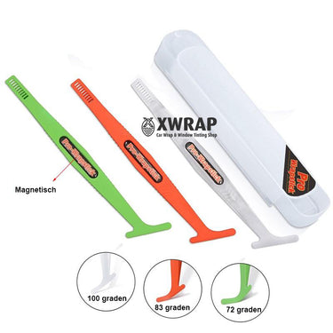 Ensemble de baguettes magnétiques enveloppantes